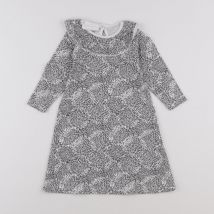 Robe blanc, gris - Moumout' - Blanc - fille & 2 ans - Seconde main