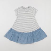Robe bleu, blanc - Buissonnière - Blanc - fille & 2 ans - Seconde main