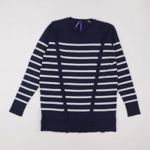 Pull allaitement, grossesse bleu - Seraphine - Bleu - femme & 34 - Seconde main