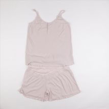 Pyjama grossesse, allaitement coton rose - Vertbaudet - Rose - femme & 46 à 48 - Seconde main