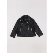 Veste simili cuir noir - Zara - Noir - fille & 2/3 ans - Seconde main