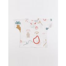 Tee-shirt blanc - Kapoune - Blanc - fille & 12 mois - Seconde main