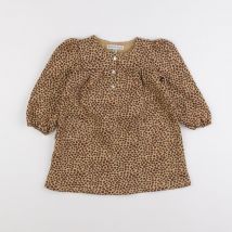 Robe marron - Emile et Ida - Marron - fille & 2 ans - Neuf