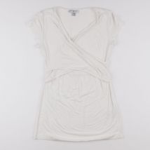Tee-shirt grossesse blanc - Envie de fraise - Blanc - femme & 38 à 40 - Seconde main