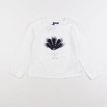 Tee-shirt blanc - Okaidi - Blanc - fille & 6 ans - Neuf