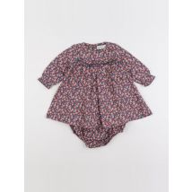 Robe bleu, rose - Bouchara - Bleu - fille & 6 mois - Seconde main