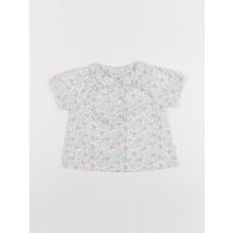 Blouse vert, rose - Cadet Rousselle - Rose - fille & 18 mois - Seconde main