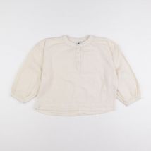 Blouse beige - Petit Bateau - Beige - fille & 8 ans - Seconde main