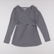 Tee-shirt grossesse bleu - Envie de fraise - Bleu - femme & 38 à 40 - Seconde main