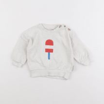 Sweat blanc - Piupiuchick - Blanc - garçon & 6 mois - Seconde main