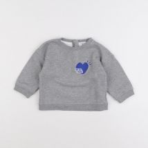 Sweat gris - Emoi emoi - Gris - mixte & 12 mois - Seconde main