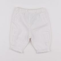 Pantalon blanc - Cyrillus - Blanc - garçon & 3 mois - Neuf
