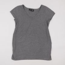 Tee-shirt grossesse gris - Bonprix - Gris - femme & 36 à 38 - Seconde main