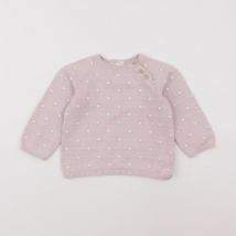 Pull rose - H&M - Rose - fille & 12/18 mois - Seconde main