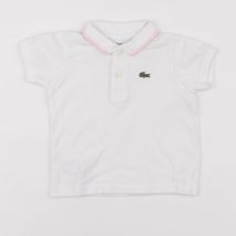 Polo blanc - Lacoste - Blanc - garçon & 1 an - Seconde main