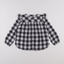 Blouse blanc, bleu - Buho - Blanc - fille & 4 ans - Seconde main