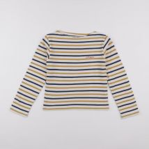Tee-shirt bleu, jaune - Maison Labiche - Bleu - fille & 8 ans - Seconde main