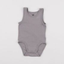 Body gris - H&M - Gris - garçon & 3 mois - Seconde main