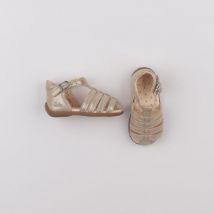 Sandales or - Aster - Or - fille & pointure 18 - Seconde main