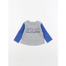 Tee-shirt gris - La Redoute - Gris - garçon & 3 mois - Seconde main