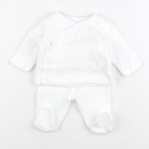 Ensemble blanc - Jacadi - Blanc - fille & 3 mois - Seconde main