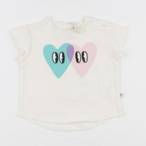 Tee-shirt multicolore - Arsène et les pipelettes - Multicolore - fille & 3 mois - Neuf