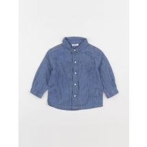 Chemise bleu - Boutchou - Bleu - garçon & 12 mois - Seconde main