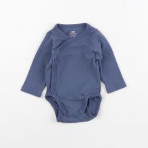 Body bleu - H&M - Bleu - garçon & 1 mois - Seconde main