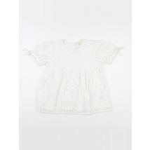 Blouse blanc - Vertbaudet - Blanc - fille & 10 ans - Seconde main