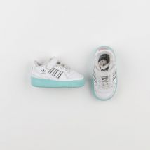 Baskets blanc - Adidas - Blanc - garçon & pointure 19 - Seconde main