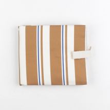 Matelas à langer nomade RAYURE RIVIERA - Milinane - Marron - mixte & 58x44 cm - Neuf
