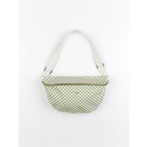 Sac banane XL DAMIER - Milinane - Vert - fille & 31x18x9 cm - Neuf