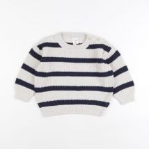 Pull blanc - H&M - Blanc - fille & 12/18 mois - Seconde main