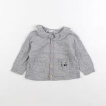 Gilet gris - Emile et Ida - Gris - fille & 18 mois - Seconde main