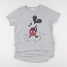 Tee-shirt grossesse gris - H&M - Gris - femme & l - Seconde main