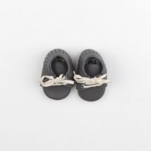 Chaussons gris - My Baby Factory - Gris - mixte & pointure 16 - Seconde main
