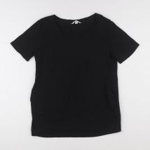 Tee-shirt grossesse noir - H&M - Noir - femme & l - Seconde main