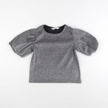 Tee-shirt gris, argent - H&M - Argent - fille & 8/10 ans - Seconde main