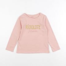 Tee-shirt rose - Vertbaudet - Rose - fille & 6 ans - Seconde main