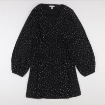 Robe grossesse, allaitement noir, blanc - H&M - Blanc - femme & s - Seconde main