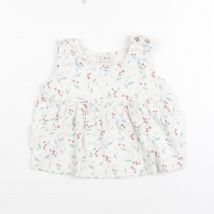 Débardeur blanc - Les Petites Choses - Blanc - fille & 12 mois - Seconde main