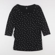 Tee-shirt grossesse noir - H&M - Noir - femme & s - Seconde main