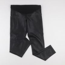 Legging simili cuir grossesse noir - Calzedonia Maternité - Noir - femme & M - Seconde main