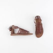 Sandales marron - Vertbaudet - Marron - fille & pointure 33 - Neuf