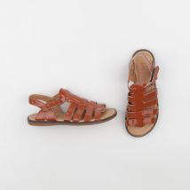Sandales marron - Bisgaard - Marron - fille & pointure 35 - Seconde main