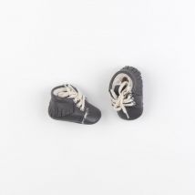 Chaussons gris - My Baby Factory - Gris - mixte & pointure 16 - Seconde main