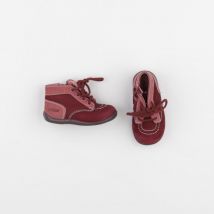 Boots rouge, rose - Kickers - Rose - fille & pointure 20 - Seconde main