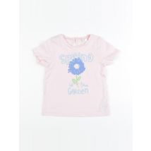 Tee-shirt rose - H&M - Rose - fille & 18/24 mois - Seconde main