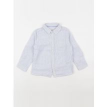 Chemise bleu, blanc - H&M - Blanc - garçon & 2/3 ans - Seconde main