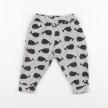 Pantalon noir, gris - Emile et Ida - Gris - garçon & 6 mois - Seconde main